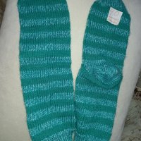 Ръчно плетени чорапи размер 40, снимка 2 - Други - 38590144