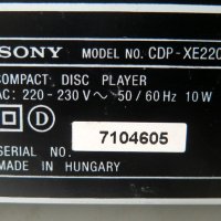 Sony CDP-XE220_05, снимка 9 - Други - 43910643