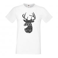 Мъжка тениска Deer 1 Елен Животно,Изненада,Подарък,Празник , снимка 7 - Тениски - 36813687