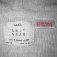 Детска жилетка ZARA , снимка 4 - Детски пуловери и жилетки - 32682384