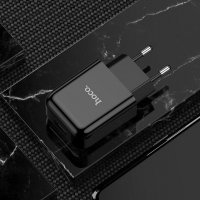 HOCO зарядно за пътуване USB + кабел Type C, Micro или Lightning 2A N2 Vigor, снимка 5 - Оригинални зарядни - 33077882