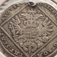 Сребърна монета 20 кройцера Йозеф втори Нюрнберг за КОЛЕКЦИОНЕРИ 12216, снимка 13 - Нумизматика и бонистика - 43000700