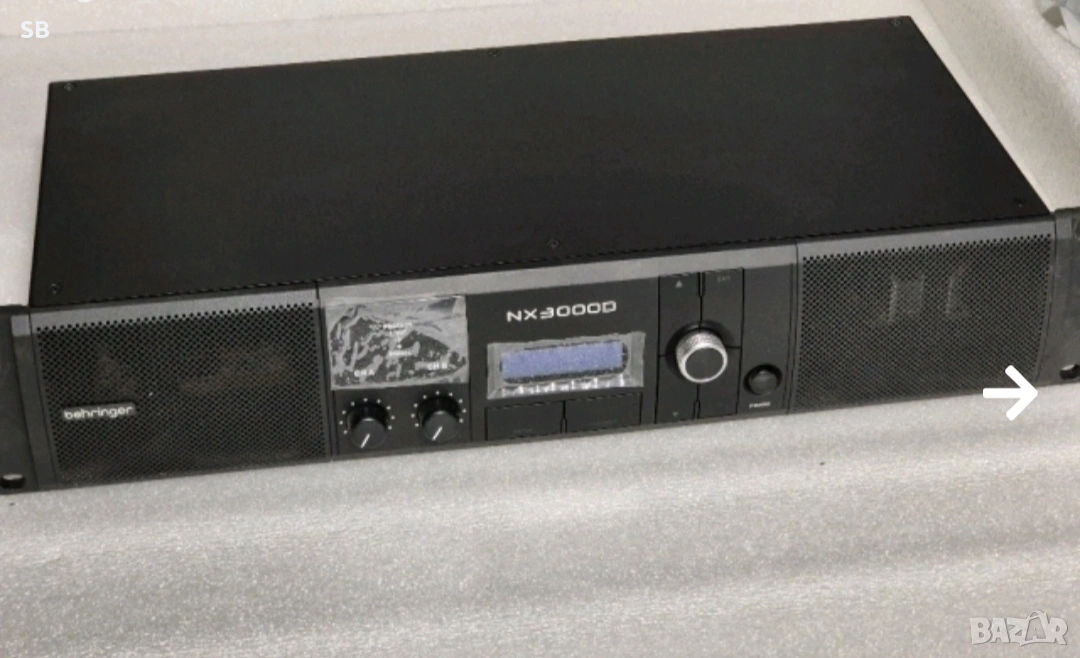 усилвател стъпало Behringer nx3000d, снимка 1