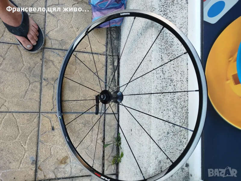 Предна крива капла шосейна за велосипед колело за ремонт или части , снимка 1