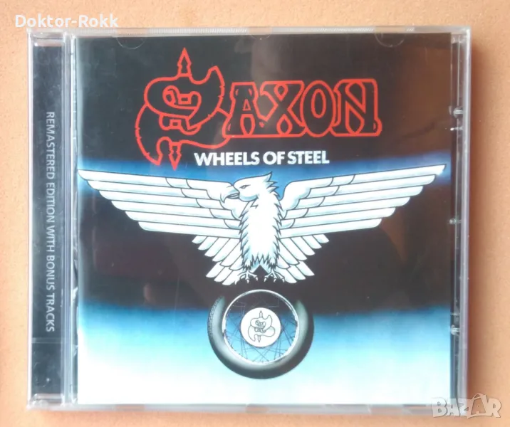 Saxon - Wheels of Steel 1980 (2009 - Remaster) CD, снимка 1