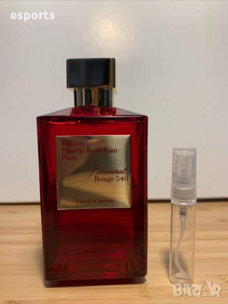 Отливки на Baccarat Rouge 540 & BR540 EXTRAIT 2ml 5ml 10ml, снимка 1
