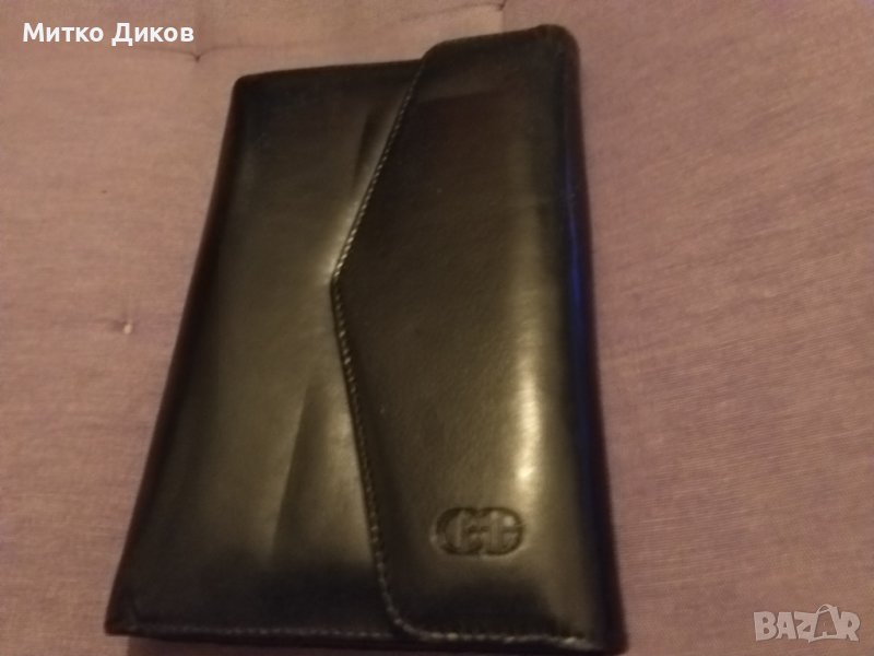 Тефтер марков нов естествена кожа за записки азбучник за адреси и номера 130х195мм, снимка 1