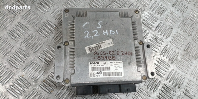 Компютър Citroen C5 2.2HDI 2002г. 0281010886 9645534980 , снимка 1