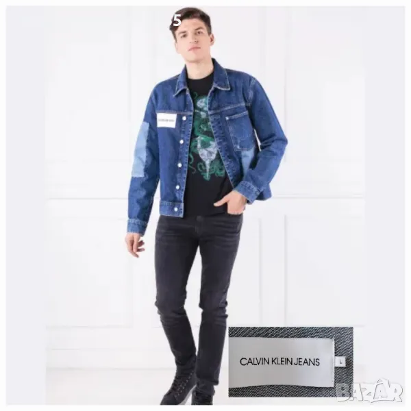 Мъжко дънково яке Calvin Klein , снимка 1