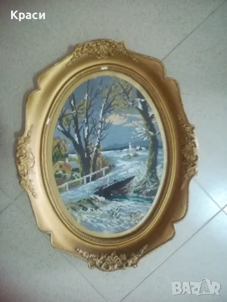 Вилеров гоблен "Зима", снимка 1