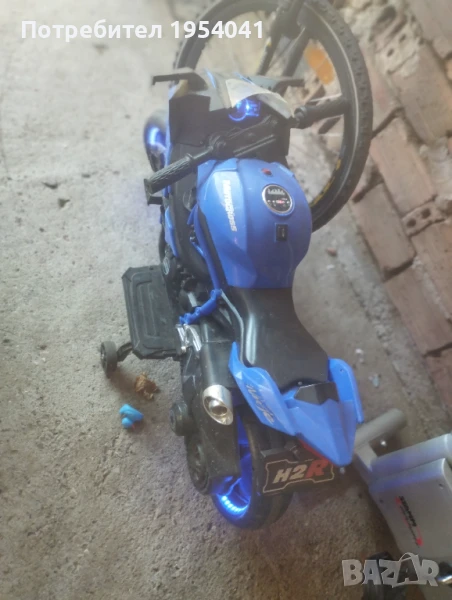 Детско моторче на ток , снимка 1