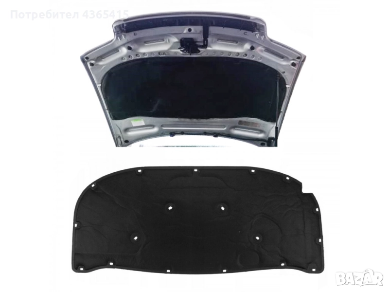 Изолация за преден капак на Audi A6 C5 (1999-2005) 4B0 863 825 AC  , снимка 1