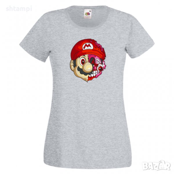 Дамска тениска Mario Zombie 5 Игра,Изненада,Подарък,Празник,Повод, снимка 1
