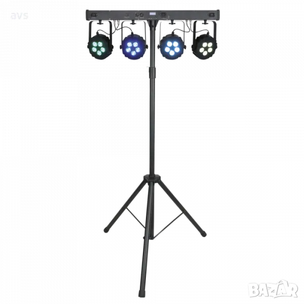 Мулти ефект сет Showtec Compact Power Light Set 4 RGBW, снимка 1