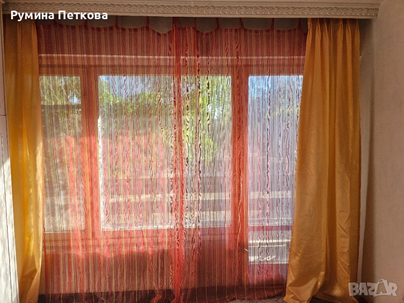 Органза пердета с подарък картини., снимка 1