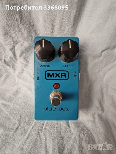 Ефект за китара: MXR Blue Box M103 (octave fuzz ефект), снимка 1