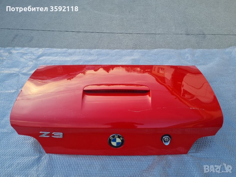 БМВ З3 BMW Z3 Заден капак от 1999г Facelift, снимка 1