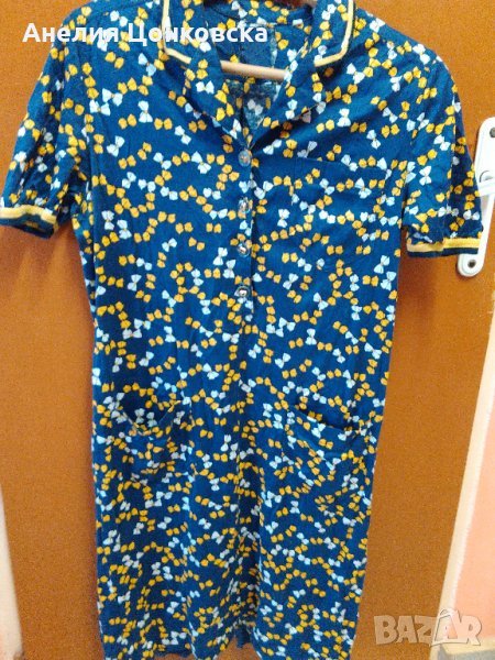 Памучна лятна рокля,подходяща за домашна, снимка 1