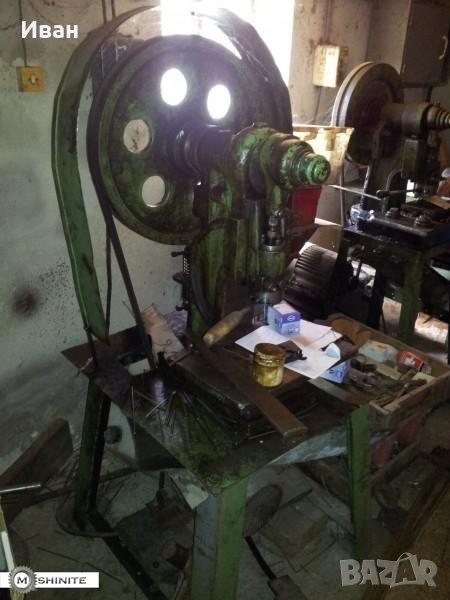 металообработване търся работа на ишлеме за ексцентър преси  , снимка 1