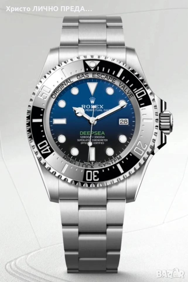 Новогодишна промоция!Rolex Deepsea
44 mm, Oystersteel
M136660-0005, снимка 1