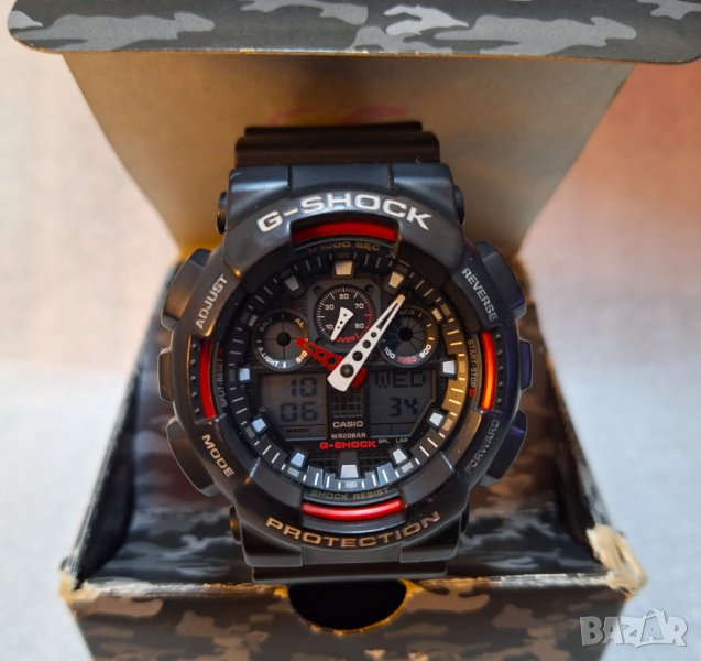Мъжки часовник Casio G-Shock - GA-100, снимка 1