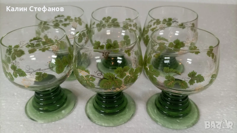 Много красиви чаши за алкохол, френски кристал, снимка 1