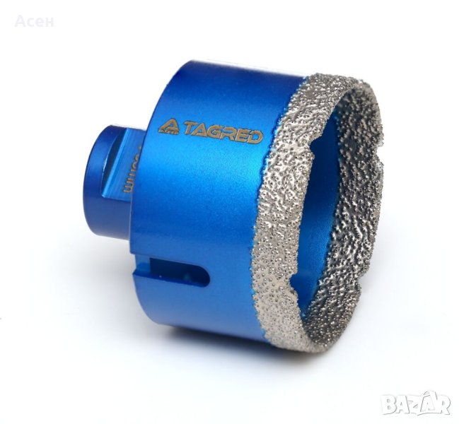 ДИАМАНТЕНА БОРКОРОНА ЗА ПЛОЧКИ TAGRED DRY М14 Ф65 ИЛИ Ф68, снимка 1