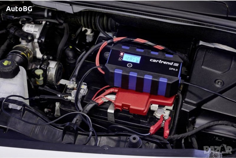 Дигитално зарядно CARTREND DP6.0 - 6V/2A + 12V 2A/6A, снимка 1