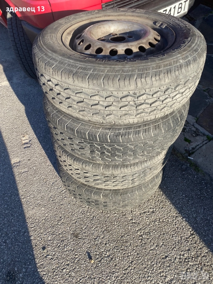 Гуми с джанти от Транспортер Т4, снимка 1