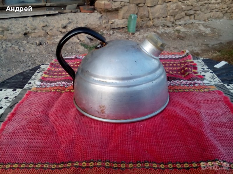 Стар алуминиев чайник #5, снимка 1