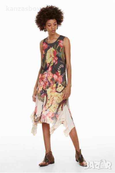 Desigual Adriana verde - страхотна рокля, снимка 1