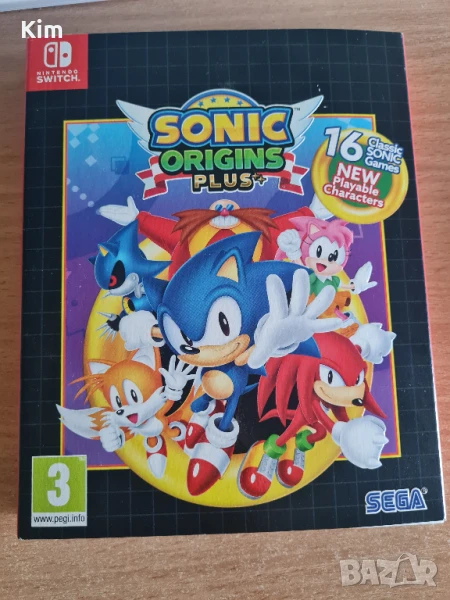 Sonic Origins Nintendo Switch , снимка 1
