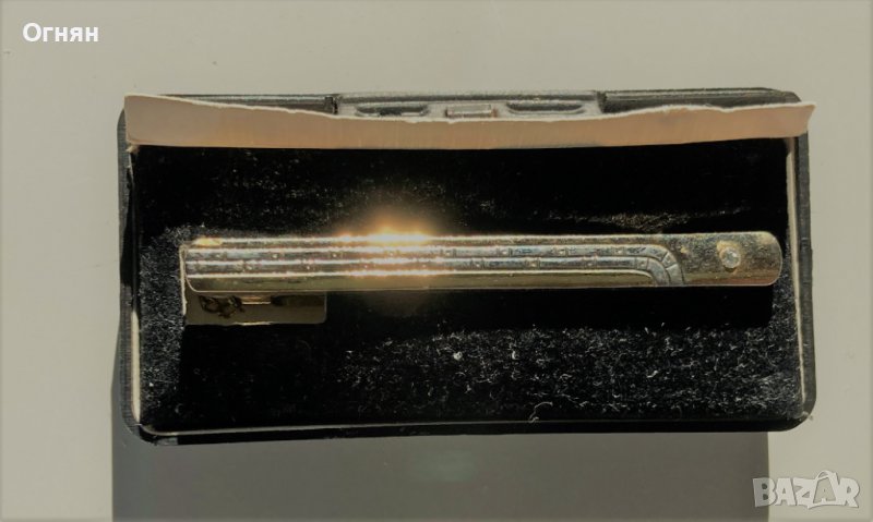 Игла за вратовръзка, позлата 18К, снимка 1