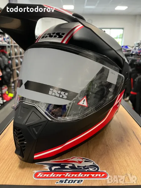 ТОП ЦЕНА Ендуро каска IXS TOUR 3.0,размер М 57-58 вградени очила, снимка 1