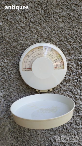 Стар кухненски кантар за стена - EVA GEPO - Made in Denmark - 1960 година, снимка 1