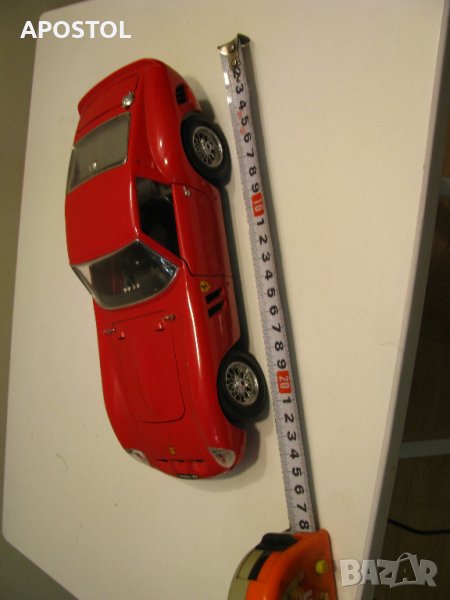 Метална количка Ferrari GTO(1962) Burago 1:18, снимка 1