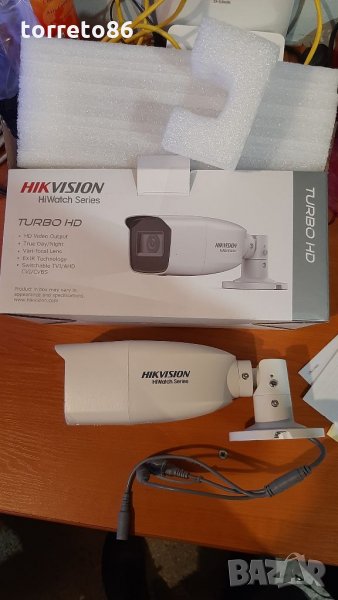Продавам варифокалнна камера Hikvision HWT-B320-VF(2.8-12mm)2MP 1080P, снимка 1