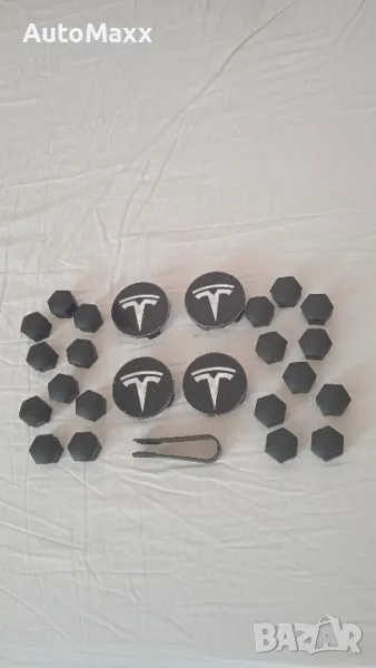 Капачки за джанти на Tesla, снимка 1