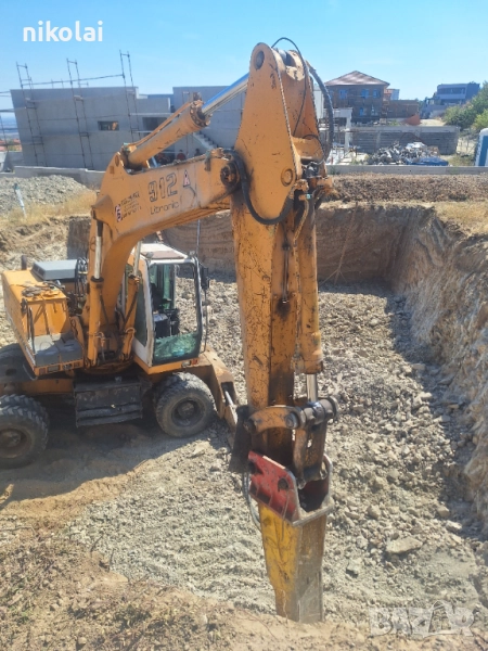 Услуги с багери изкопи чук за разбиване на бетони, снимка 1