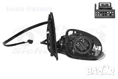 ОГЛЕДАЛО ДЯСНО С ЕЛ.ЗАДВИЖВАНЕ ОТОПЛЯЕМО VW GOLF V,фолксваген голф 5, снимка 1