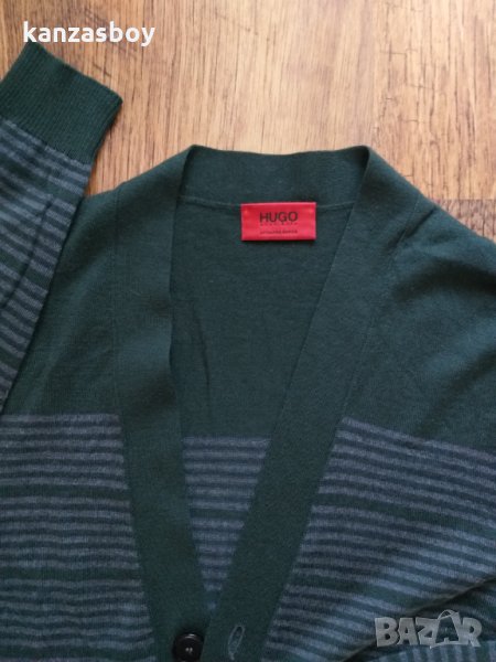 hugo boss exstrafine merino - страхотен мъжки пуловер КАТО НОВ, снимка 1