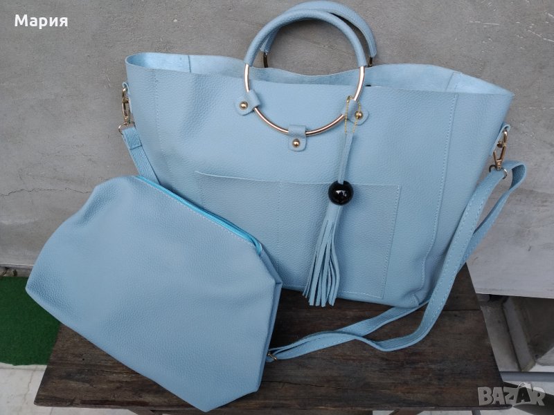 Дамска чанта от три части, снимка 1