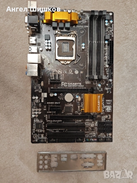 Дънна платка H97 Gigabyte H97-HD3 Socket 1150, снимка 1