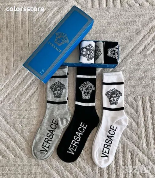 Мъжки луксозни чорапи V*rsace-IM236z, снимка 1