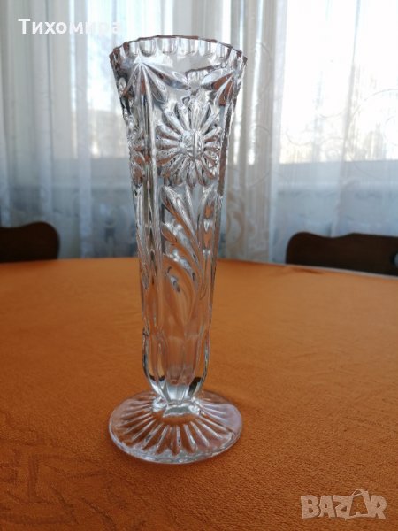 Елегантна кристална ваза, снимка 1