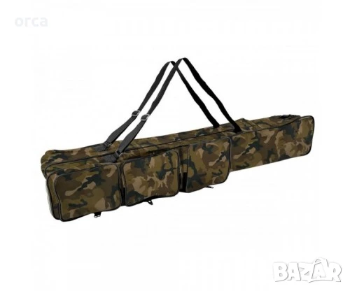 Калъф за въдици FORMAX ROD CASE CAMO STANDARD – три отделения, снимка 1