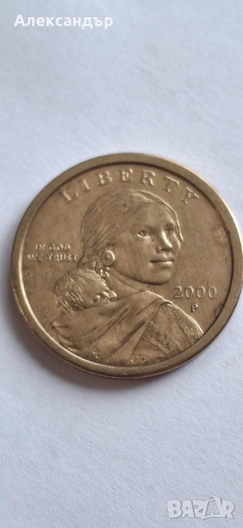 САЩ 1 долар, 2000, снимка 1