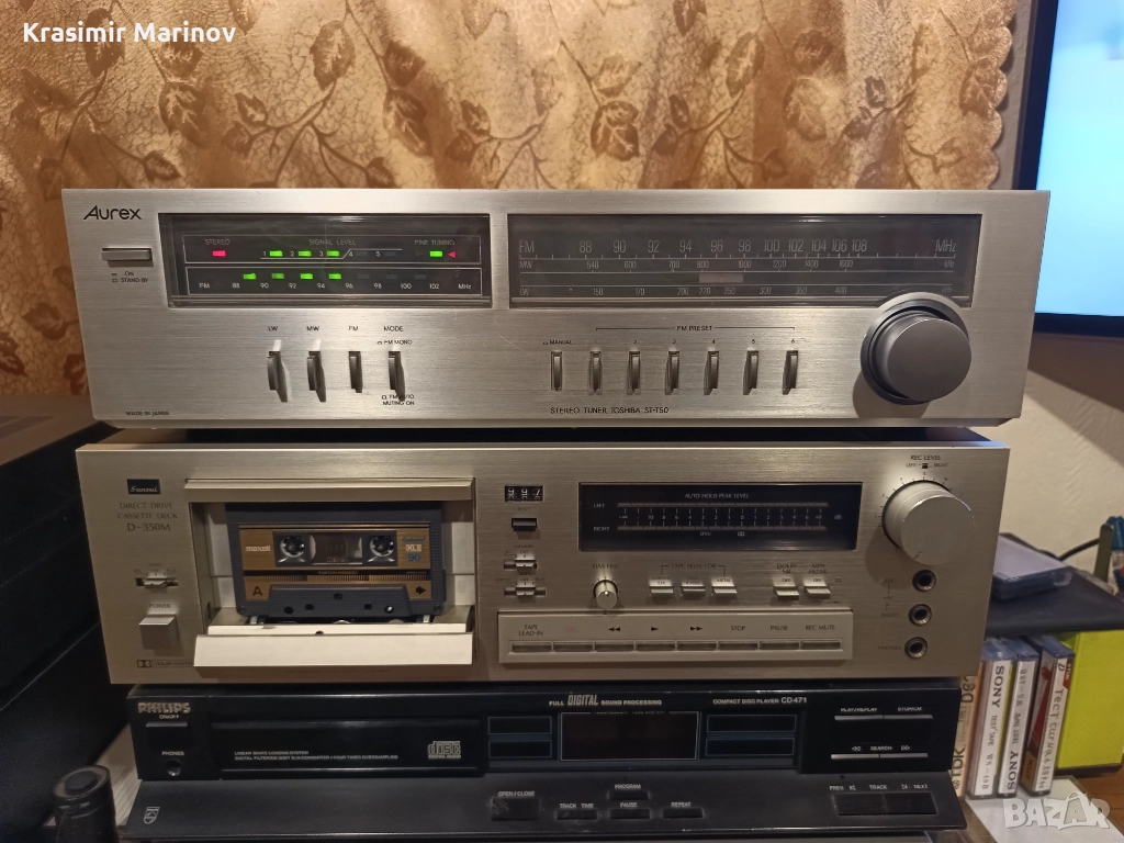 aurex st-t50 *Аналогов тунер*, снимка 1