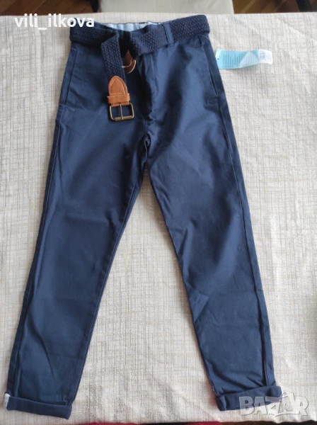 Спортно-елегантни панталони + колан, снимка 1
