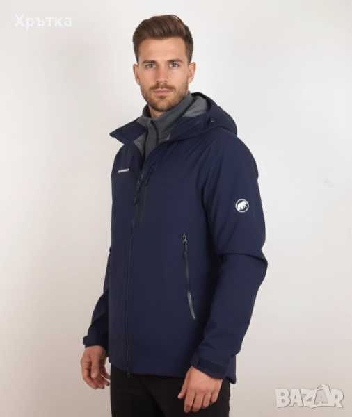 Mammut Alto Guide HS - Оригинално мъжко хардшел яке размер L, снимка 1